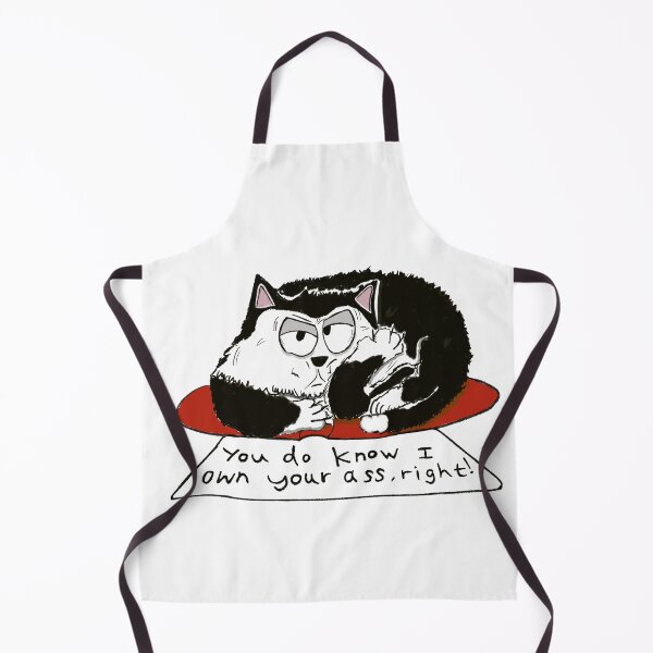 Item preview, Tuxedo cat tells owner he's the boss. designed and sold by KPlayerAdhder.