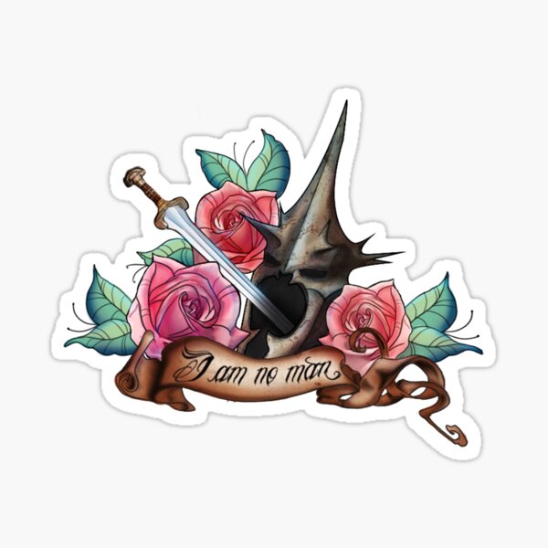 Je ne suis pas un homme Sticker