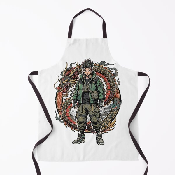Item preview, Cyber Dragon Warrior Japanese Streetwear Anime Graphic designed and sold by cannsuh.