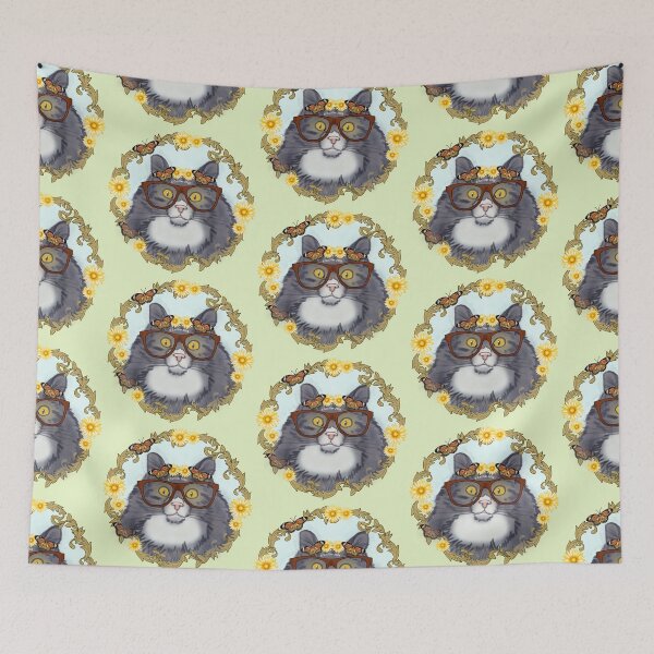 Item preview, Lovely Floof Cat designed and sold by artmuvz.