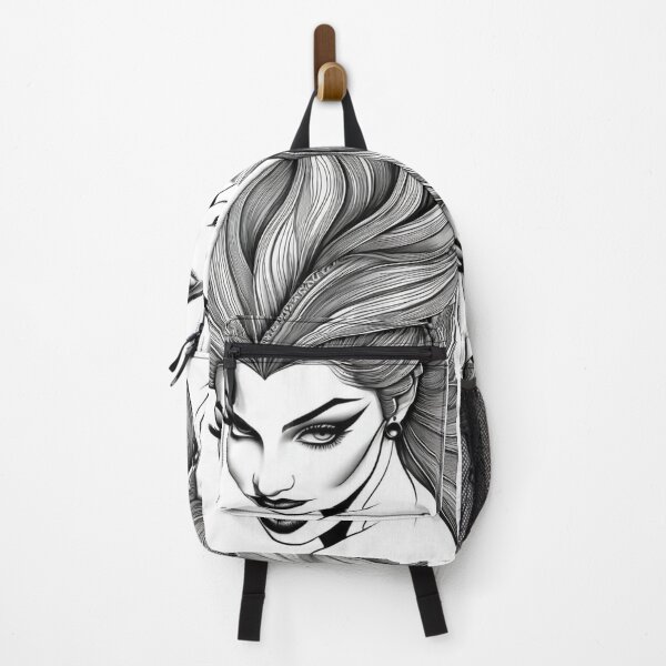 Item preview, Digital Art - Stylized Female Figure, Dark and Elegant Illustration designed and sold by AnimeShin.