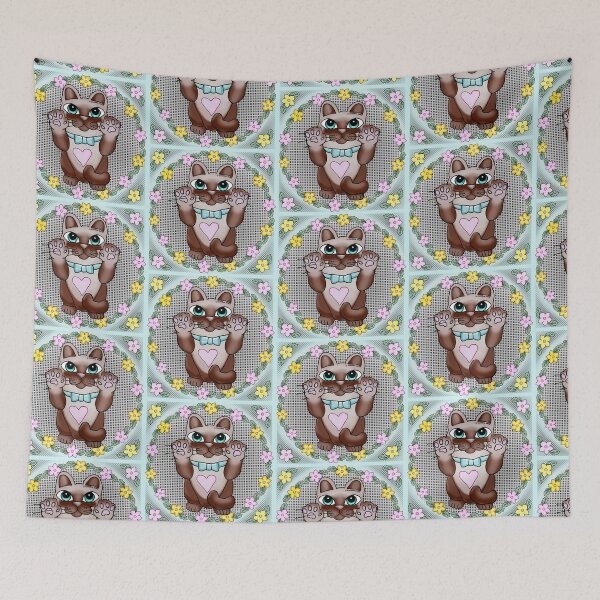 Item preview, Paws Up Siamese Cat designed and sold by artmuvz.