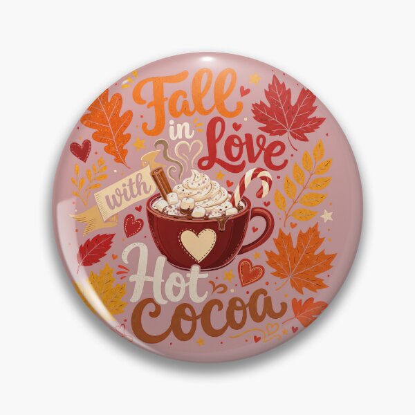 Item preview, Fall in Love with Hot Cocoa designed and sold by Pixel-Lair.
