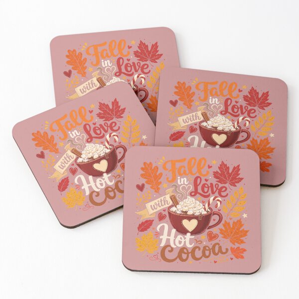 Item preview, Fall in Love with Hot Cocoa designed and sold by Pixel-Lair.