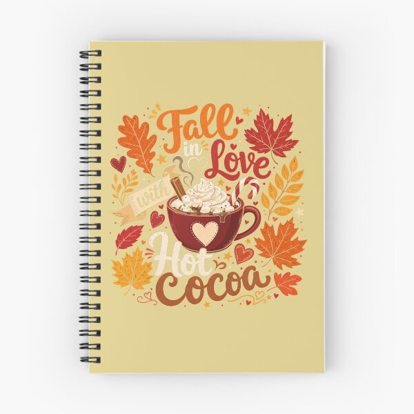 Item preview, Fall in Love with Hot Cocoa designed and sold by Pixel-Lair.