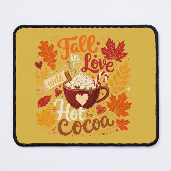 Item preview, Fall in Love with Hot Cocoa designed and sold by Pixel-Lair.