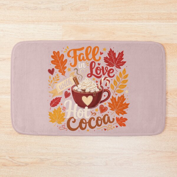 Item preview, Fall in Love with Hot Cocoa designed and sold by Pixel-Lair.
