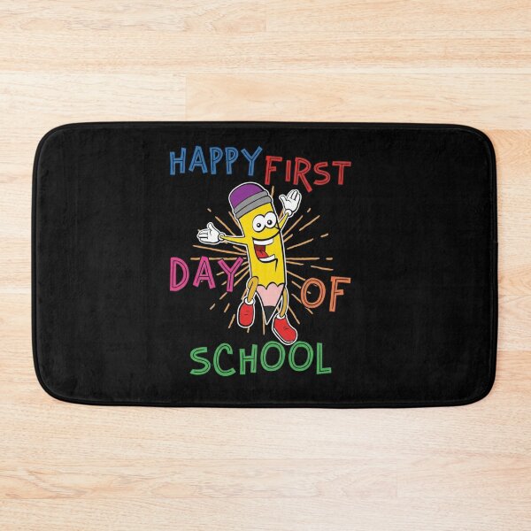 Item preview, Happy First Day Of School Funny Pencil Character designed and sold by SiarheiYur.