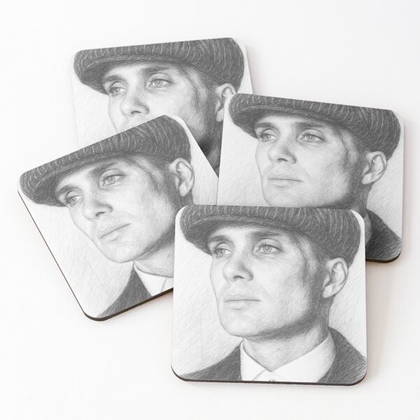 Item preview, Vintage Gentleman in Flat Cap Pencil Sketch – 1920s Portrait Art Print designed and sold by Leon Woods Pencil Art.