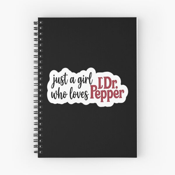 Item preview, just a girl who loves Dr. Pepper designed and sold by redderkunziee.