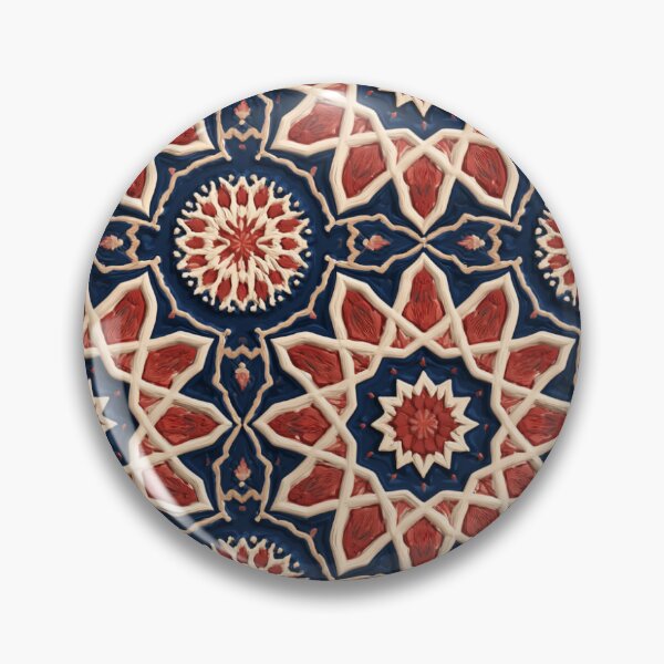 Item preview, Ajrakh Indian pattern | texture art designed and sold by camisariasj.
