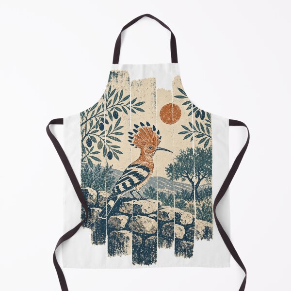 Item preview, Hoopoe in the Olive Grove Wild Bird Wildlife Painting designed and sold by VisualArtsOasis.