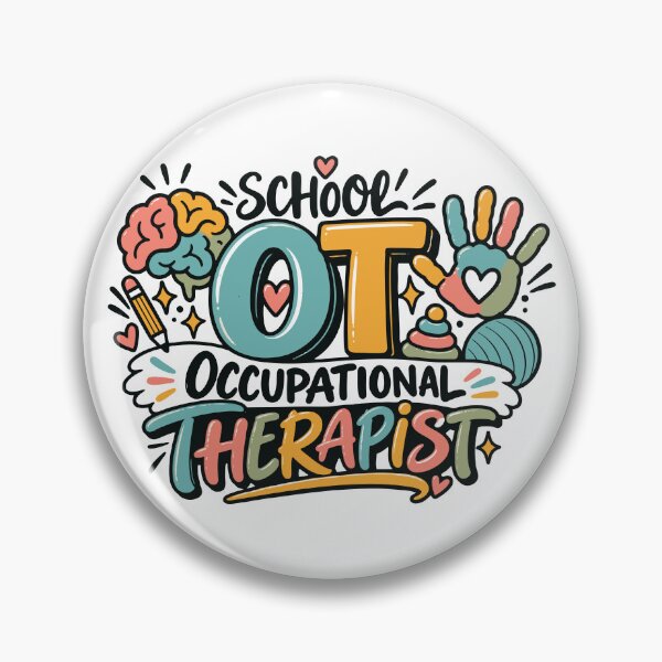 Item preview, Occupational Therapist OT | Colorful Retro Therapy Design designed and sold by Sunday.Supply.