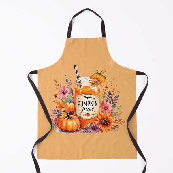 Item preview, Watercolor Fall Floral Pumpkin Drink designed and sold by trendspatterns.