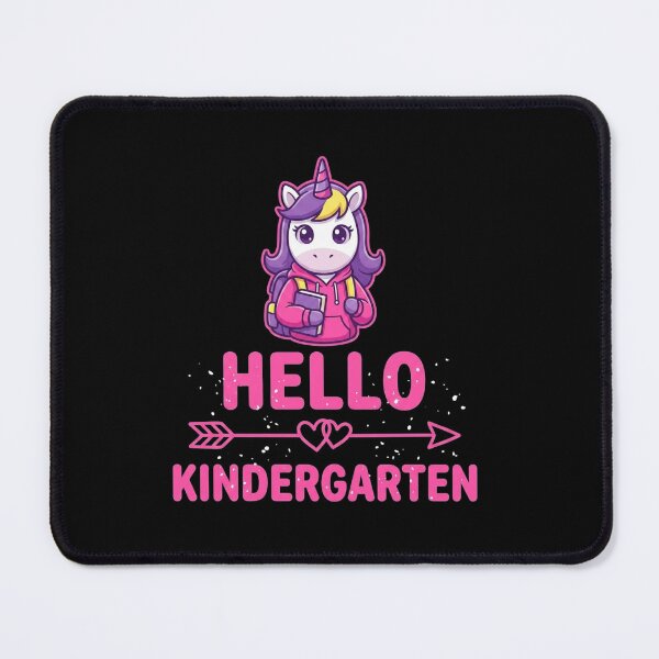 Item preview, Hello Kindergarten Cute Unicorn Back To School designed and sold by SiarheiYur.