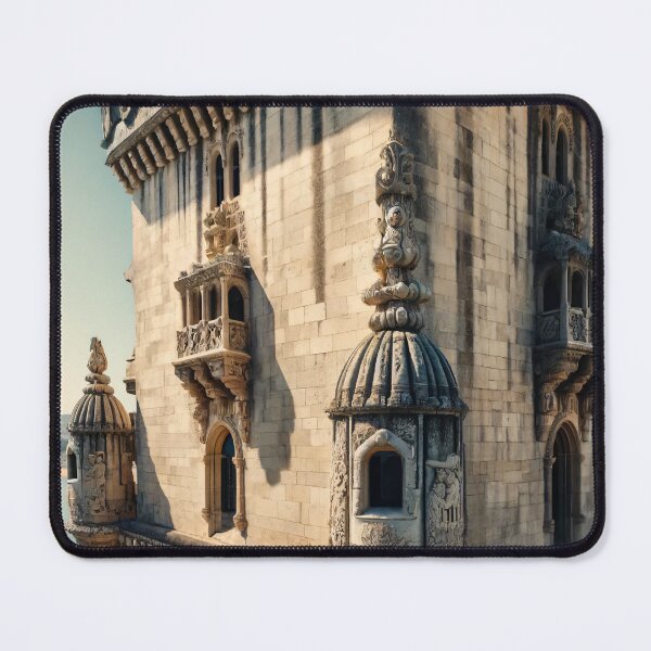 Item preview, Belém Tower Lisbon Portugal Historic Architecture Travel Photography designed and sold by NarjaShop.