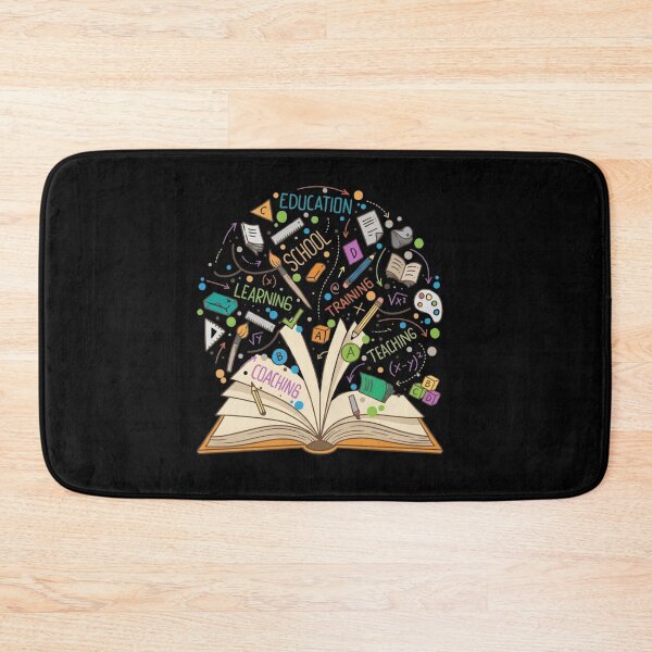 Item preview, Open Book Education Learning Colorful School Art designed and sold by SiarheiYur.