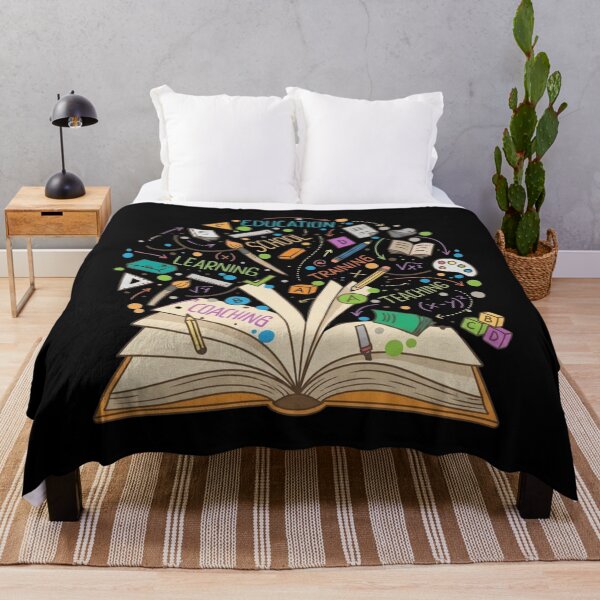 Item preview, Open Book Education Learning Colorful School Art designed and sold by SiarheiYur.