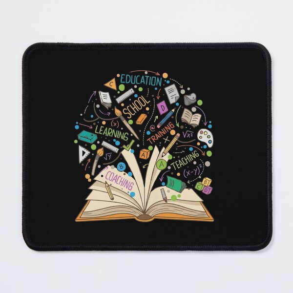Item preview, Open Book Education Learning Colorful School Art designed and sold by SiarheiYur.
