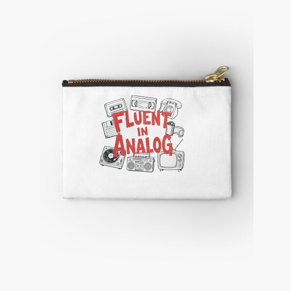 Item preview, Fluent in Analog Gen X Retro 80s 90s Nostalgia designed and sold by Gbriel3.