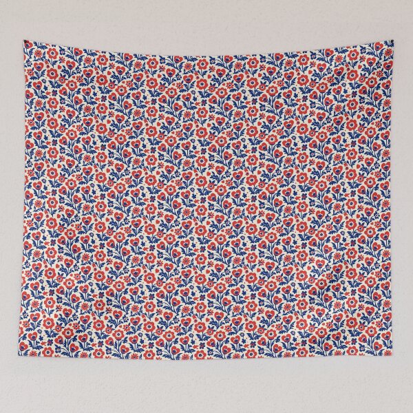 Item preview, Alsatian Folk Floral pattern | texture art designed and sold by camisariasj.