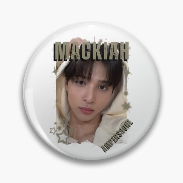 Item preview, AMPERS&ONEe Mackiah Global KPOP Boy Group Black and White Collage Digital Art Portrait designed and sold by AJUNICE STUDIO.