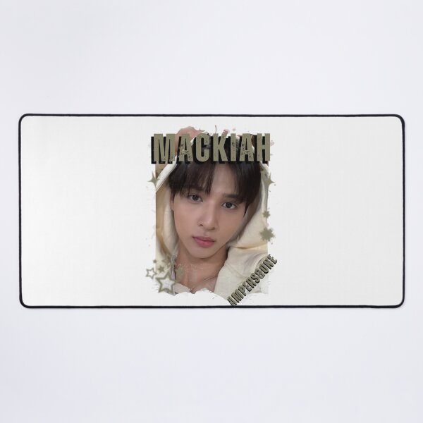 Item preview, AMPERS&ONEe Mackiah Global KPOP Boy Group Black and White Collage Digital Art Portrait designed and sold by AJUNICE STUDIO.