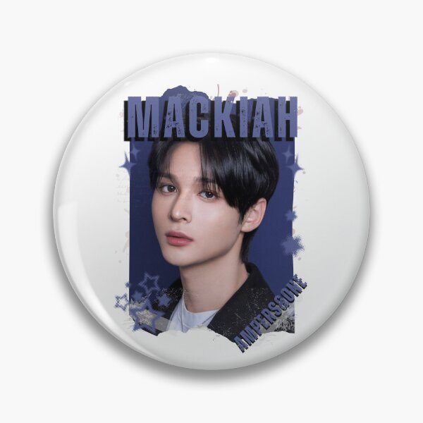 Item preview, AMPERS&ONEe Mackiah Global KPOP Boy Group Black and White Collage Digital Art Portrait designed and sold by AJUNICE STUDIO.
