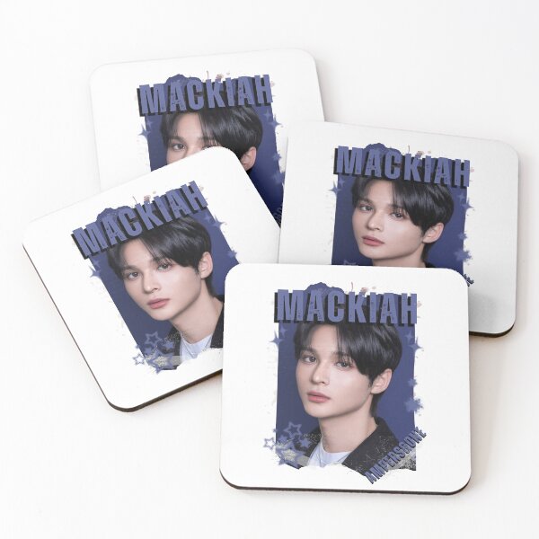 Item preview, AMPERS&ONEe Mackiah Global KPOP Boy Group Black and White Collage Digital Art Portrait designed and sold by AJUNICE STUDIO.