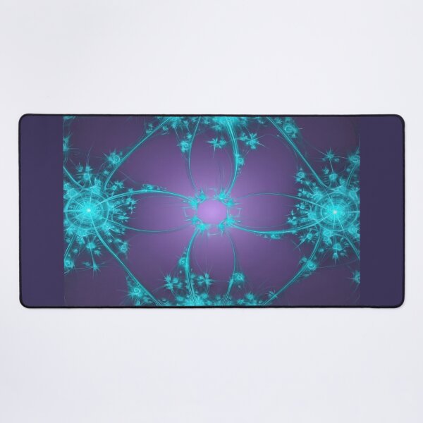 Item preview, Luminous Teal Fractal Neural Geometry designed and sold by ClarityPulse Studio.