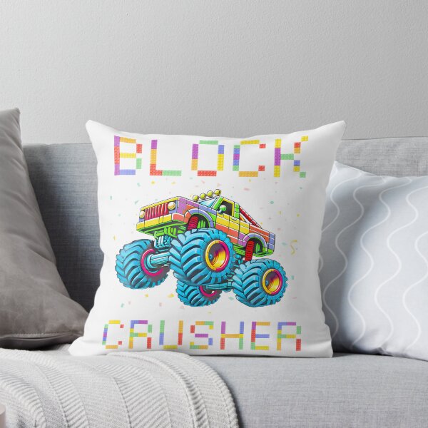 Item preview, Block Builder Funny Building Block Bricks Monster Truck Kidspng designed and sold by hilbornfrankl.