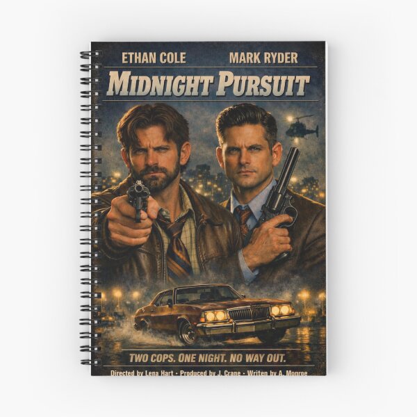 Item preview, Midnight pursuits movie poster designed and sold by RetroPosterArt.