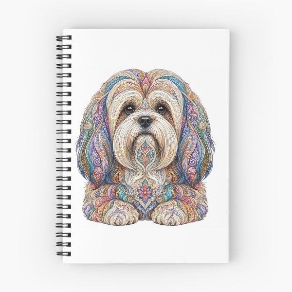 Item preview, Colorful Lhasa Apso designed and sold by PaintedbyCarol.
