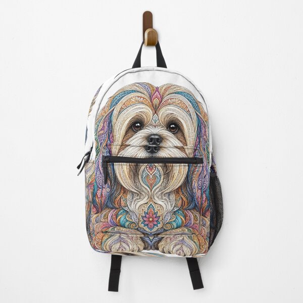 Item preview, Colorful Lhasa Apso designed and sold by PaintedbyCarol.
