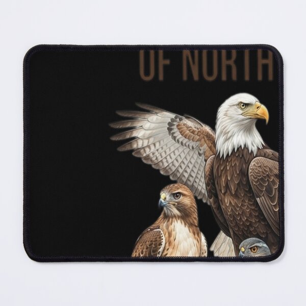 Item preview, Hawks and Eagles of North America designed and sold by DeBrainstore.
