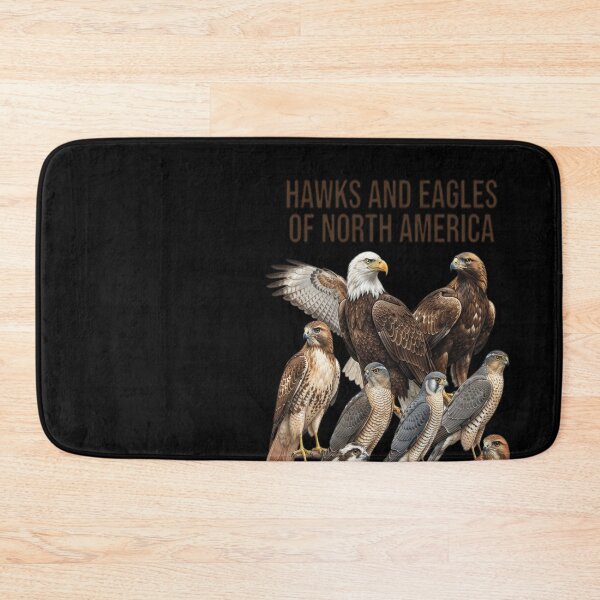 Item preview, Hawks and Eagles of North America designed and sold by DeBrainstore.