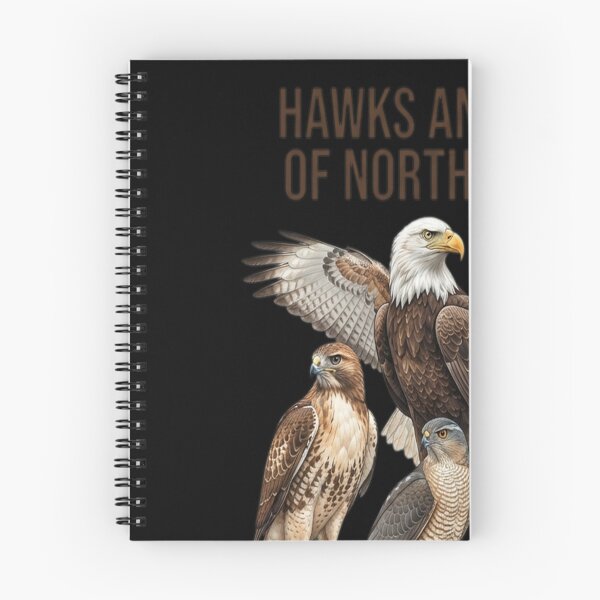 Item preview, Hawks and Eagles of North America designed and sold by DeBrainstore.