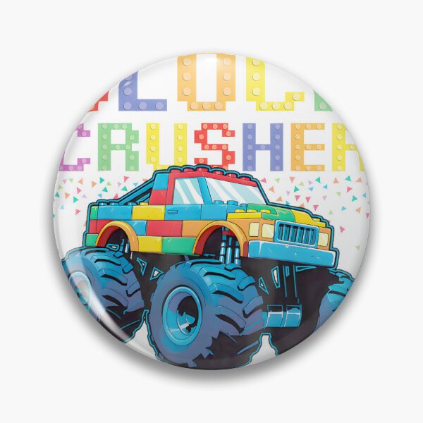 Item preview, Block Crusher Monster Truck Block Building Brick Builderpng designed and sold by hilbornfrankl.