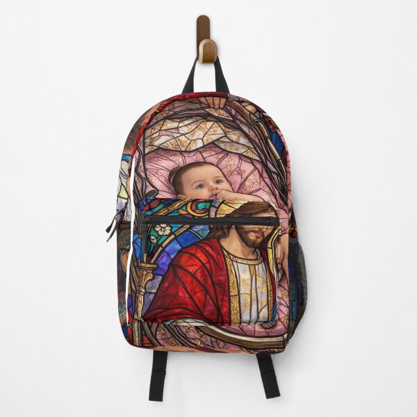 Item preview, Faithful Father With Jesus And Mary Stained Glass designed and sold by Humbert1601.