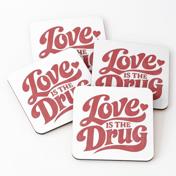 Item preview, Love Is the Drug Retro Ringer Tee Vintage 70s Love designed and sold by Gbriel3.