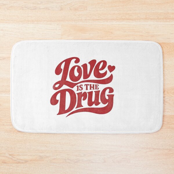 Item preview, Love Is the Drug Retro Ringer Tee Vintage 70s Love designed and sold by Gbriel3.