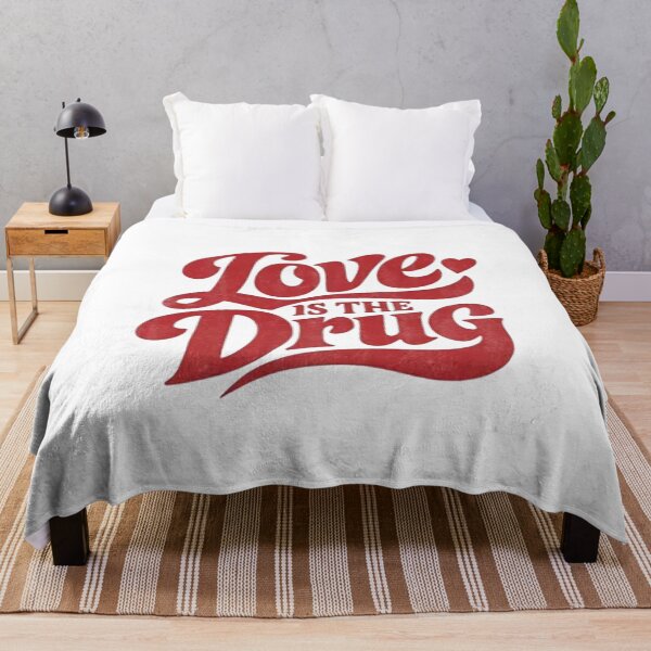 Item preview, Love Is the Drug Retro Ringer Tee Vintage 70s Love designed and sold by Gbriel3.