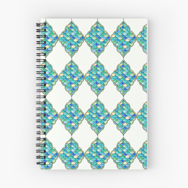 Item preview, Turquoise Moroccan Quatrefoil – Ocean Scale Decorative Design designed and sold by annenambiro.