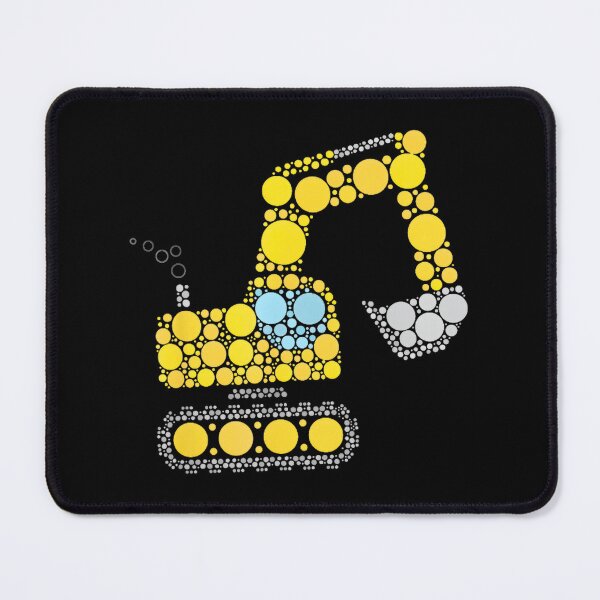 Item preview, Boys Dot Day Excavator Construction Digger Polka Dotpng designed and sold by hilbornfrankl.