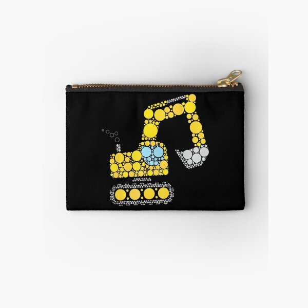 Item preview, Boys Dot Day Excavator Construction Digger Polka Dotpng designed and sold by hilbornfrankl.