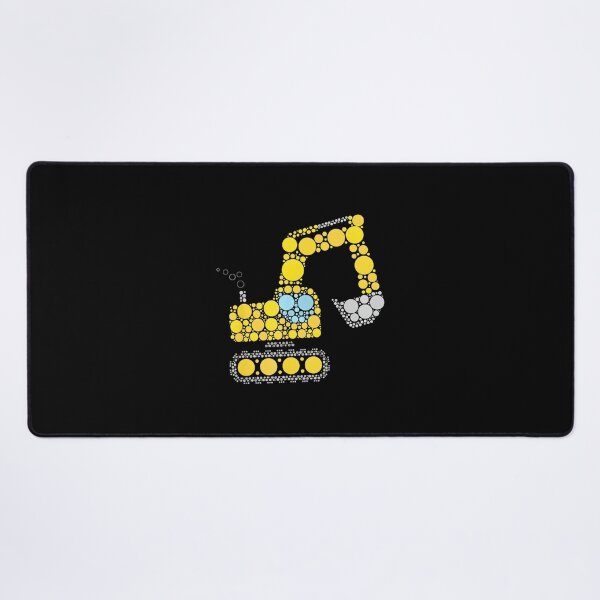 Item preview, Boys Dot Day Excavator Construction Digger Polka Dotpng designed and sold by hilbornfrankl.