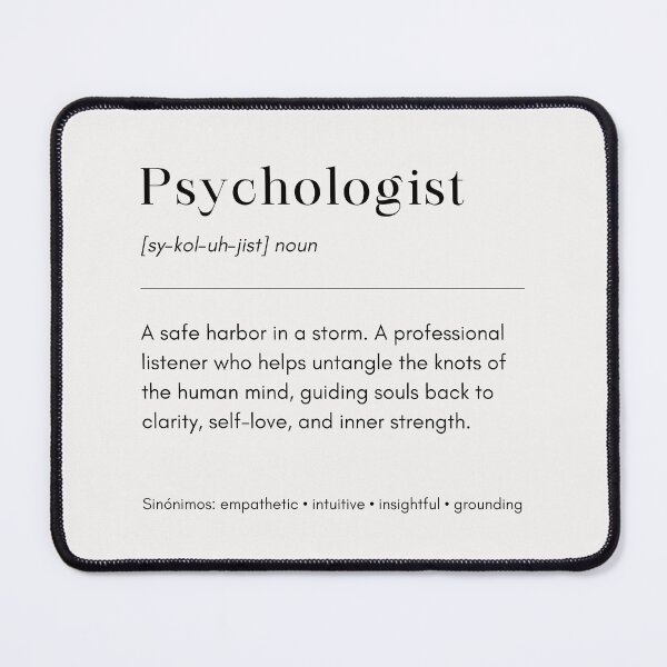 Item preview, Psychologist Definition Minimalist Typography | Mental Health Professional Definition Quote | Therapist Definition | Psychology Graduation Gift Psychologist Definition designed and sold by LitzoyGlobeArt.