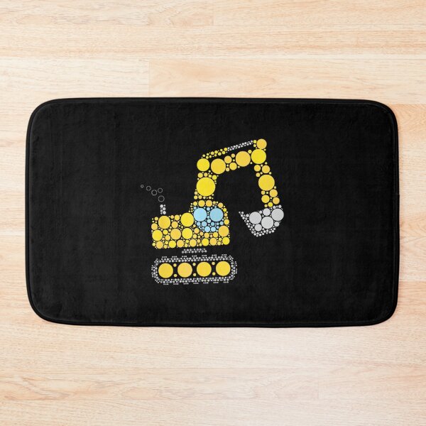 Item preview, Boys Dot Day Excavator Construction Digger Polka Dotpng designed and sold by hilbornfrankl.