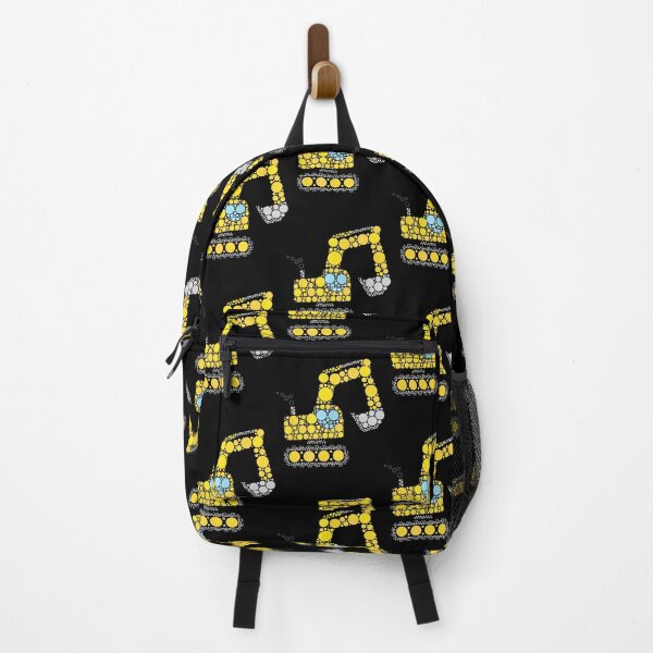 Item preview, Boys Dot Day Excavator Construction Digger Polka Dotpng designed and sold by hilbornfrankl.