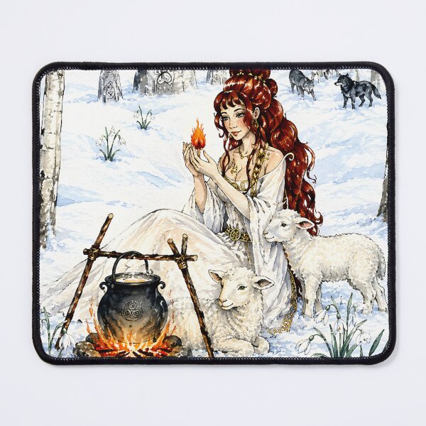 Item preview, Imbolc – Brigid and the Cauldron of Inspiration designed and sold by Neely Stewart.